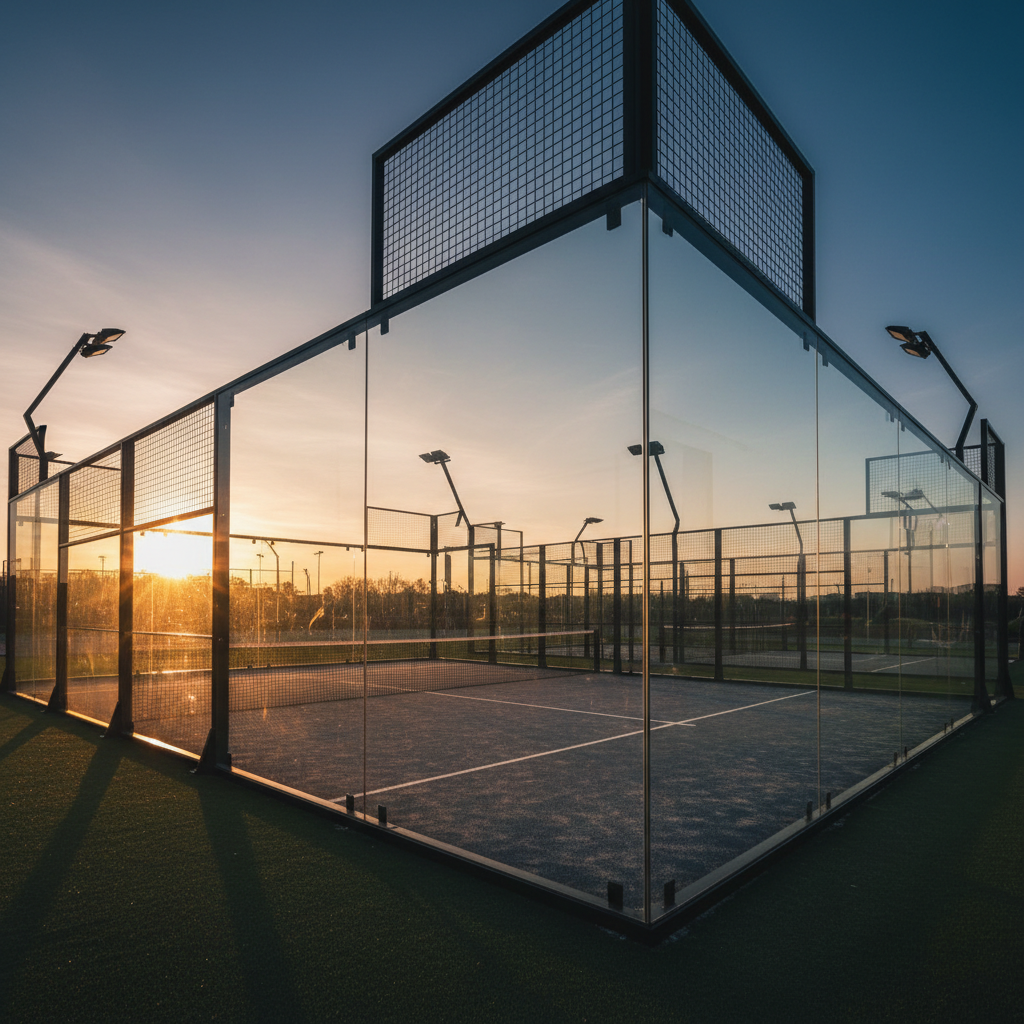 Joven duo abre sede de padel en Bedfordshire