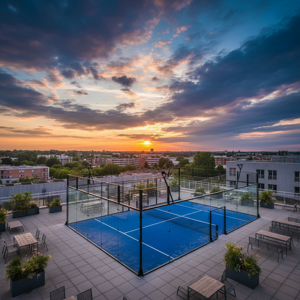 Humanities Village Pessac: Kommt ein Padel-Court?