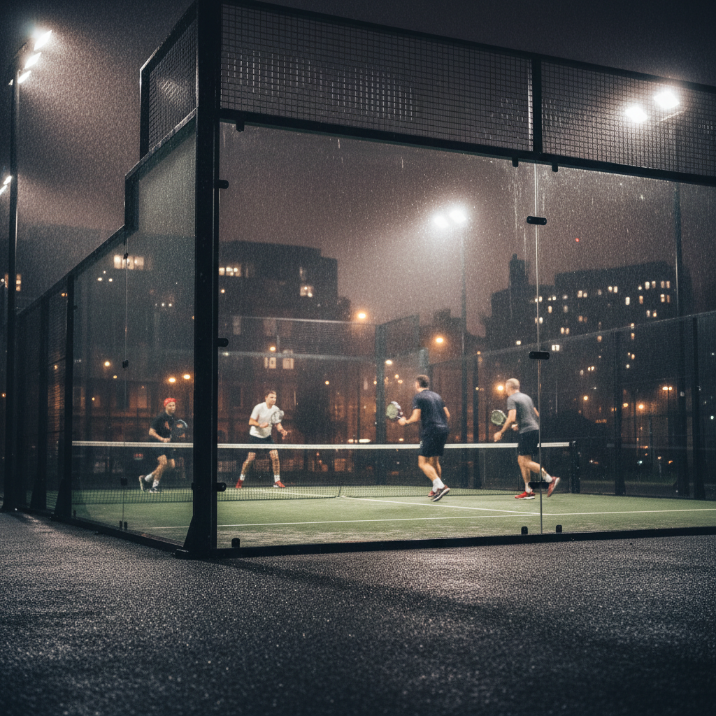 Padel in Manchester: clubs extend hours deep into night