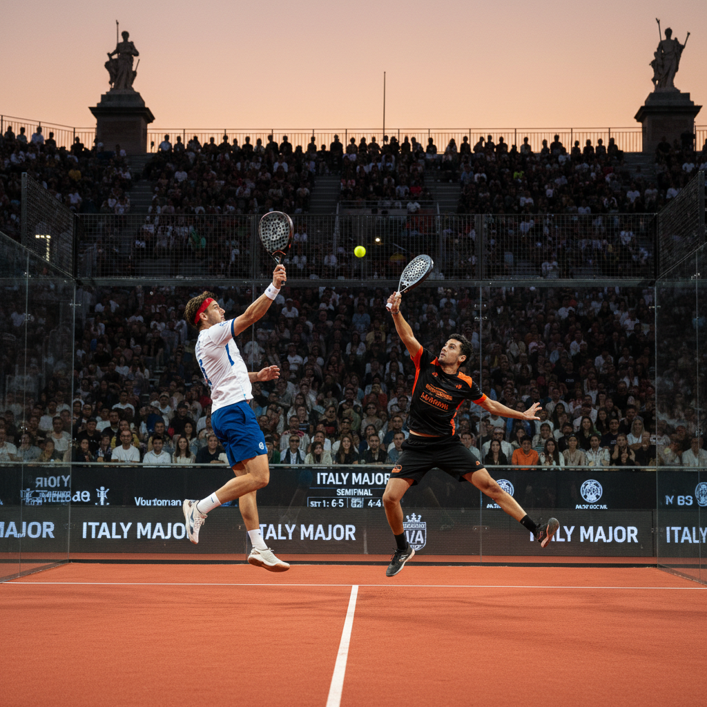 Italy Major 2026: Rome semifinals live