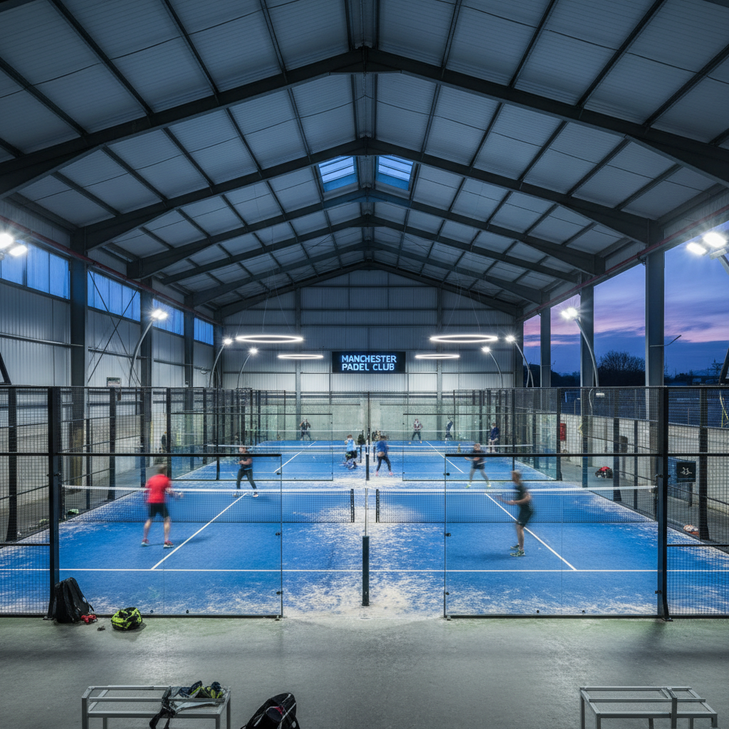 Pádel en Manchester: 38 clubes y 145 pistas