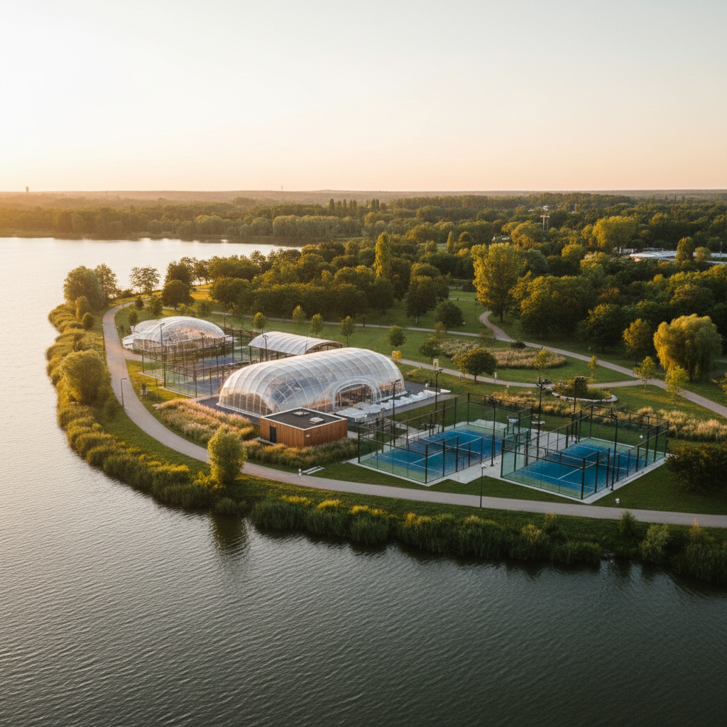 Seis pistas de pádel aprobadas en Willen Lake