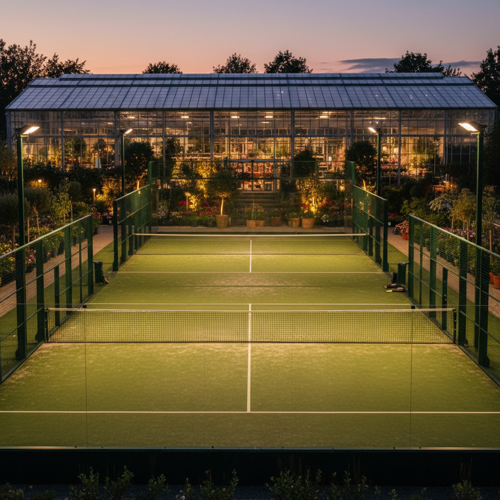 Padel-Plätze am Garforth Garden Centre geplant