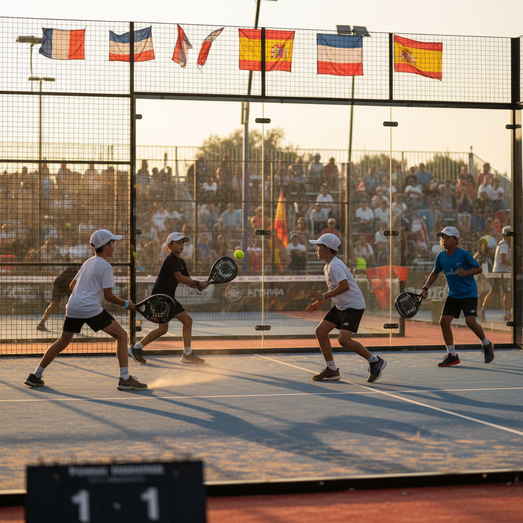 Euro Juniors 2026: Francia y España, final de pádel
